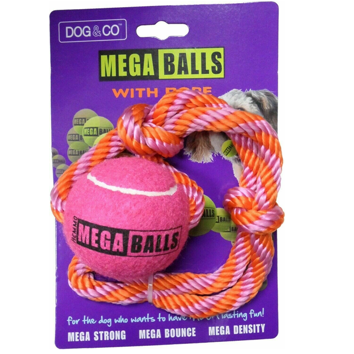 Mega Balls With Rope 2.5"