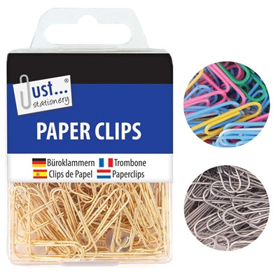 Paper Clips Assorted, Approx. 120