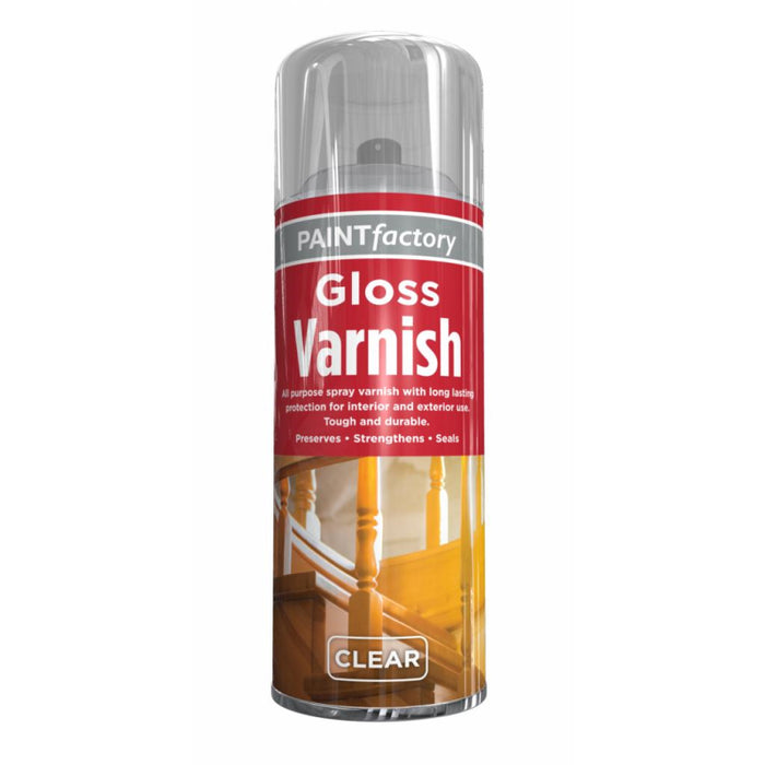 Spray Paint - 400ml Clear Gloss Varnish