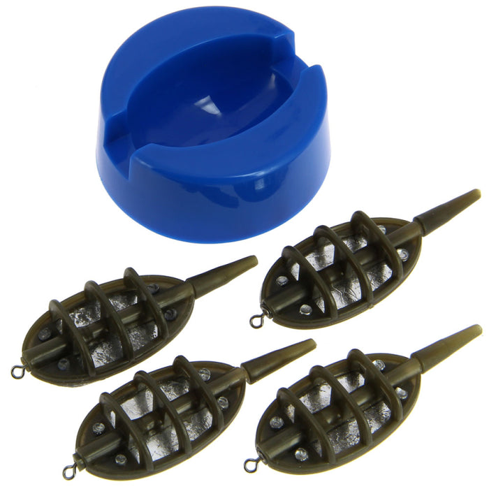 Method Feeder Set - 4 Inline Feeders and Mould