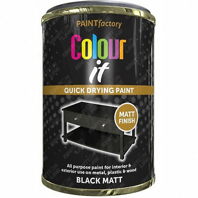Quick Drying Paint - 300ml Black Matt