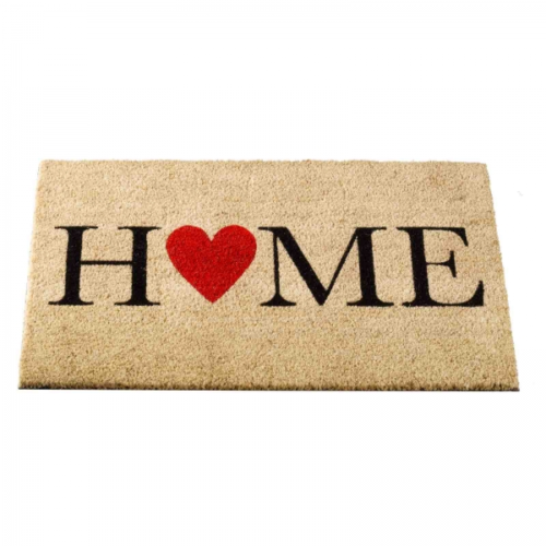Home is Where the Heart is Doormat 75x45cm