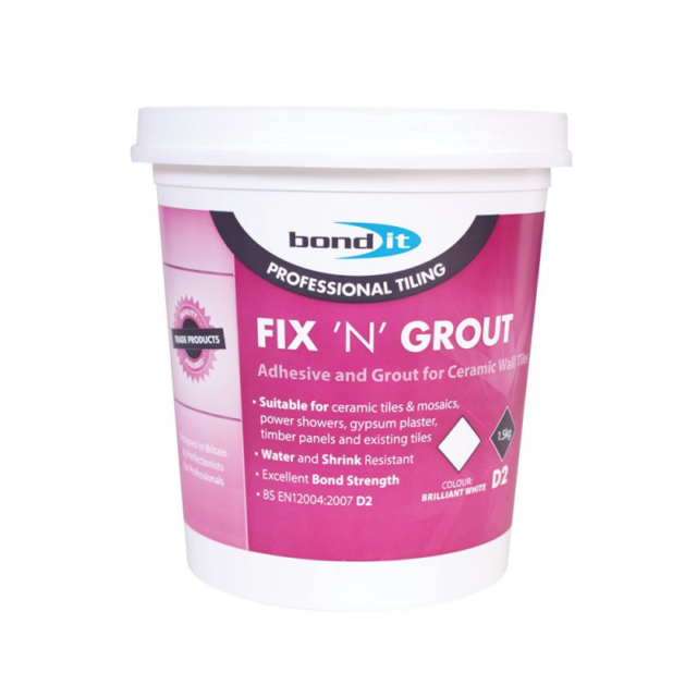 Fix 'N' Grout White 79783