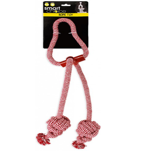 Large Rope Tug Dog Toy 4 Asst